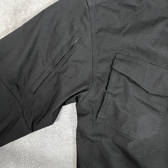 5.11 TACTICAL MENS S STRYKE TDU RAPID L/S SHIRT NWT Black Workwear - Picture 5 of 12